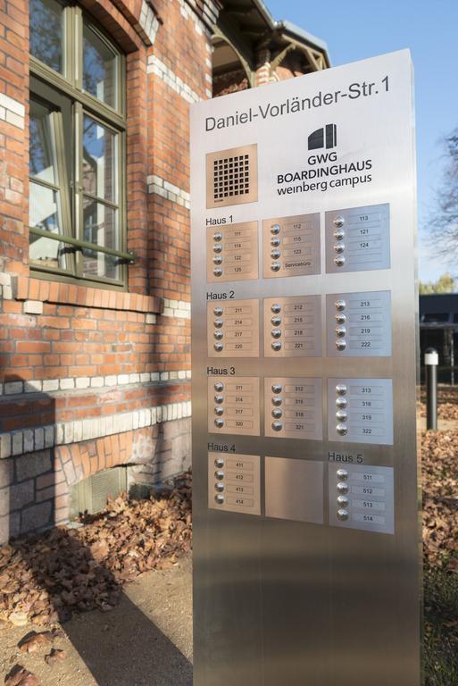 Boardinghaus Weinberg Campus Aparthotel Halle  Exterior foto
